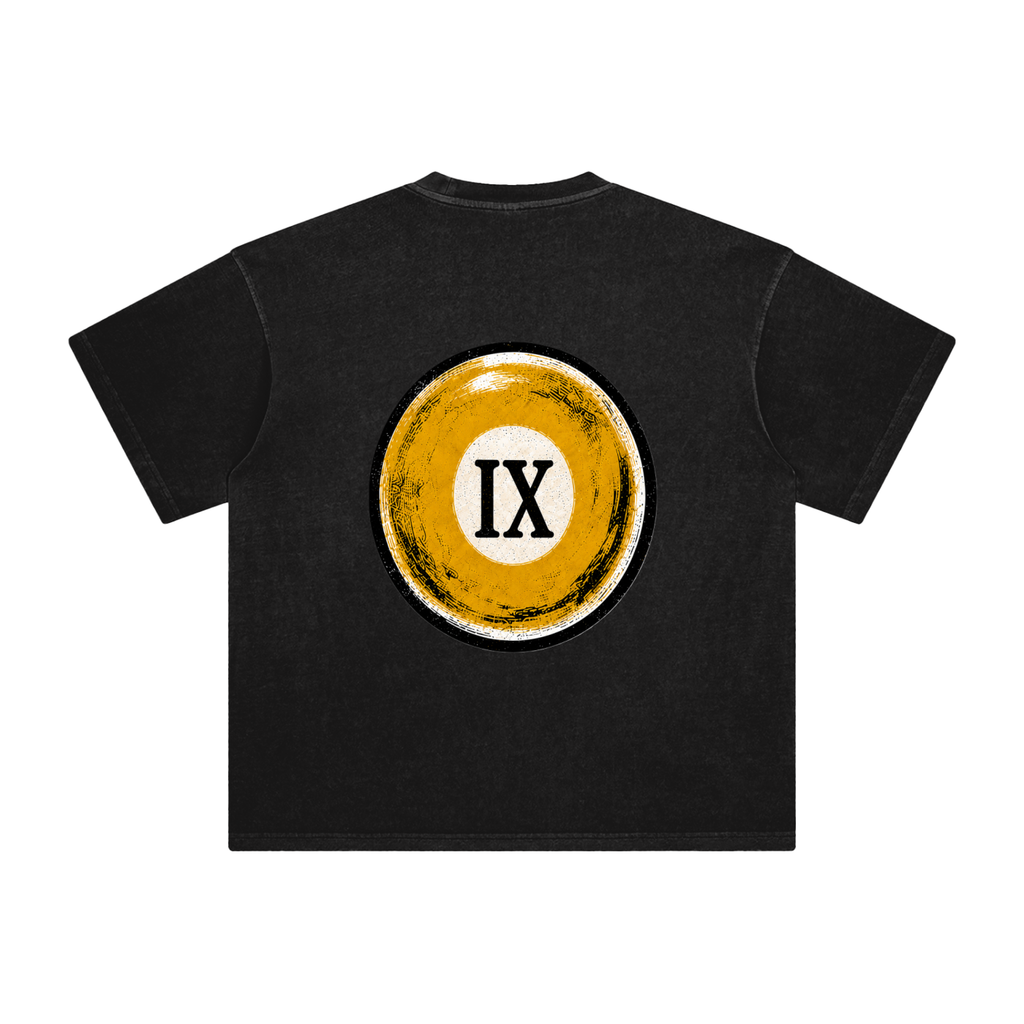 “9ine” Bank Shot Washed T-Shirt